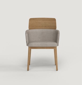 Concord Semitapizado Patas Madera Armchair by Capdell - view 2