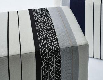 Triad Stripe 6258 by Carnegie Fabrics - view 3