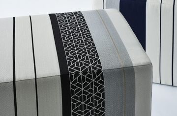 Triad Stripe 6258 by Carnegie Fabrics - view 6