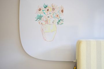 Pully Wall Whiteboard by Cascando - view 2