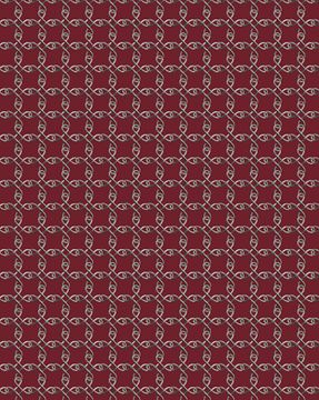 Knot Red Wallpaper by Devon&Devon - view 2