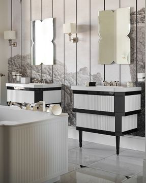 Metropolitan Ceramic Vanity Unit by Devon&Devon - view 4