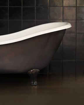 Regina Copper Effect Bathtub by Devon&Devon - view 2