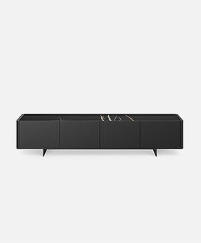 ALMA TV UNIT DIAMOND ecopelle, econabuk, pelle by EFORMA - view 5