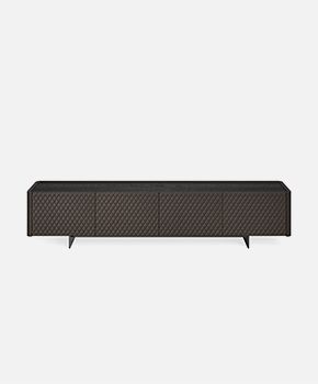 ALMA TV UNIT DIAMOND ecopelle, econabuk, pelle by EFORMA - view 9