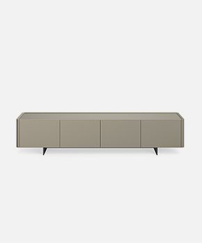 ALMA TV UNIT DIAMOND ecopelle, econabuk, pelle by EFORMA - view 6