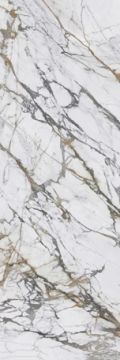 Marbles Matte Calacatta Macchia Sinterflex Porcelain Tile 100X300 by Kale - view 3
