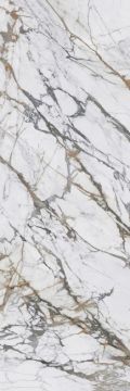 Marbles Matte Calacatta Macchia Sinterflex Porcelain Tile 100X300 by Kale - view 4