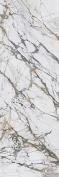 Marbles Matte Calacatta Macchia Sinterflex Porcelain Tile 120X360 by Kale - view 6
