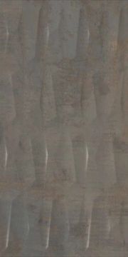 Metalix Glossy Antracite Geometrik Decor 40x80 by Kale - view 6