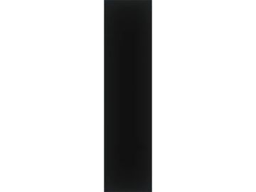 Miniatile Glossy Black Metro Wall Tile 10x40 by Kale