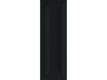 Miniatile Glossy Black Windsor Frame Wall Tile 10x30 by Kale - view 4