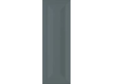Miniatile Glossy Grey Windsor Frame Wall Tile 10x30 by Kale - view 2