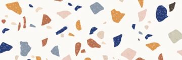 Miniatile Glossy Kids Joy Terrazzo Wall Tile 10x30 by Kale - view 3