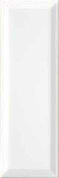 Miniatile Glossy White Avenue Wall Tile 10x30 by Kale - view 4