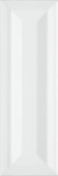 Miniatile Glossy White Windsor Frame Wall Tile 10x30 by Kale - view 5