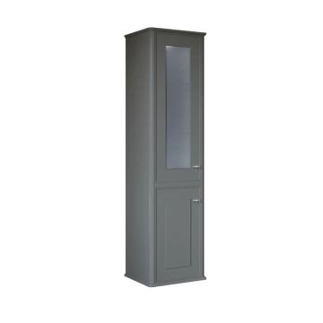 Miro Tall Cabinet Matte Grey (Left) by Kale - view 4