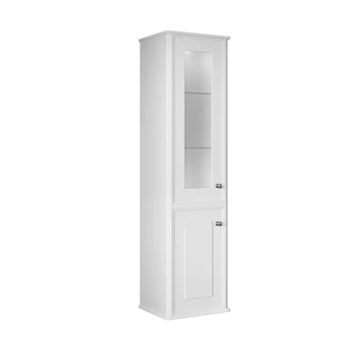 Miro Tall Cabinet Matte White (Left) by Kale - view 2
