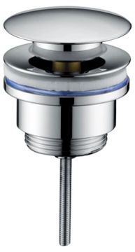 Novatik Universal Washbasin Waste Round Chrome by Kale - view 5