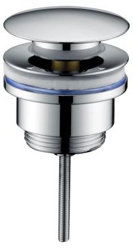 Novatik Universal Washbasin Waste Round Chrome by Kale - view 6