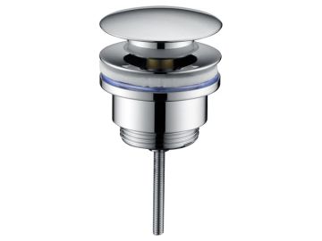 Novatik Universal Washbasin Waste Round Chrome by Kale - view 8