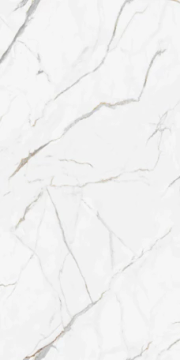 Calacatta Unique Glossy Kalesinterflex Porcelain Slab 162x323 by Kale - view 3