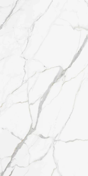 Calacatta Unique Glossy Kalesinterflex Porcelain Slab 162x323 by Kale - view 5
