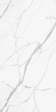 Calacatta Unique Glossy Kalesinterflex Porcelain Slab 162x323 by Kale - view 6