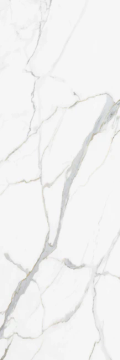 Calacatta Unique Matte Kalesinterflex Porcelain Slab 100x300 by Kale - view 4