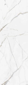 Calacatta Unique Matte Kalesinterflex Porcelain Slab 100x300 by Kale - view 6