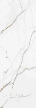 Calacatta Unique Matte Kalesinterflex Porcelain Slab 100x300 by Kale - view 2