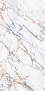 Calacatta Macchia Matte Kalesinterflex Porcelain Slab 160x320 by Kale - view 4