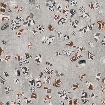 Cement Mosaic Matte Porcelain Tile by Kale - view 3