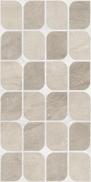Cosmic Polished Taupe Cream Decor 30x60 by Kale - view 2