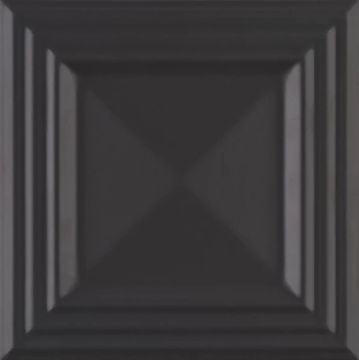 Formart Matte Black Allure Decor 20x20 by Kale - view 2