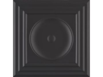 Formart Matte Black Allure Decor 20x20 by Kale - view 3
