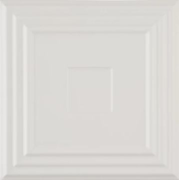 Formart Matte White Allure Decor 20x20 by Kale - view 2