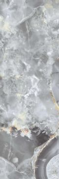 Galleria Vittorio Grey Polished Wall Tile 40x120 by Kale - view 8