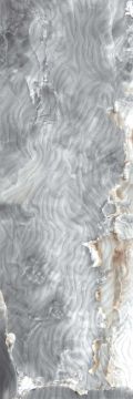Galleria Vittorio Grey Polished Wall Tile 40x120 by Kale - view 6