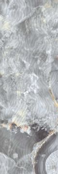 Galleria Vittorio Grey Polished Wall Tile 40x120 by Kale - view 8