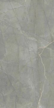 Luna Glossy Grey Wall Tile 40x80 by Kale - view 3
