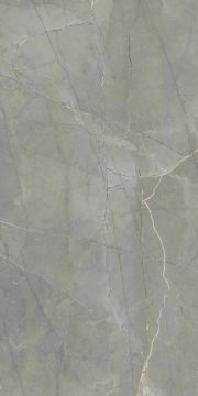 Luna Glossy Grey Wall Tile 40x80 by Kale - view 4