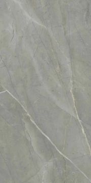Luna Glossy Grey Wall Tile 40x80 by Kale - view 2