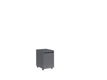 Lotus Tall Cabinet Matte White (Pallisandro Ksfx Top Tray) 45 Cm by Kale - view 5