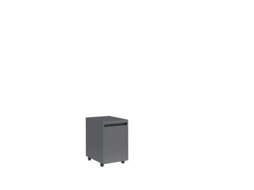 Lotus Tall Cabinet Matte White (Pallisandro Ksfx Top Tray) 45 Cm by Kale - view 6