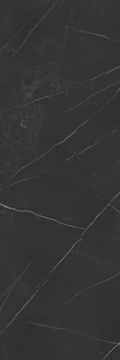 Pietra Nero Matte Kalesinterflex Porcelain Slab 100x300 by Kale - view 3