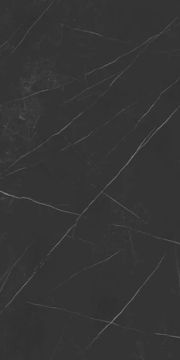 Pietra Nero Model-A Glossy Kalesinterflex Porcelain Slab 160x320 by Kale - view 2