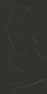 Pietra Nero Model-B Glossy Kalesinterflex Porcelain Slab 160x320 by Kale - view 6
