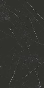 Pietra Nero Glossy Kalesinterflex Porcelain Slab 162x323 by Kale - view 6