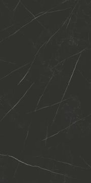 Pietra Nero Glossy Kalesinterflex Porcelain Slab 162x323 by Kale - view 3